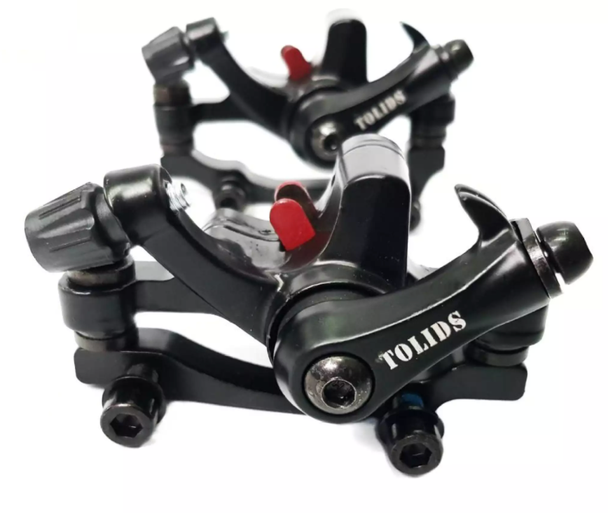 Bộ thắng đĩa cơ xe đạp thể thao mtb, phanh đĩa tolids trước sau