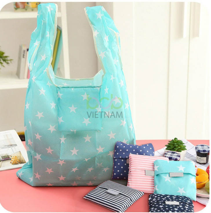 Túi Vải Du Lịch Xếp Gọn 37x55x8cm Siêu Tiện Lợi Phong Cách Nhật