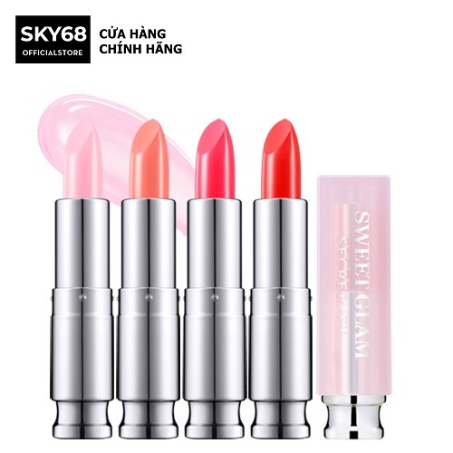 Son Dưỡng Môi Có Màu Secret Key Sweet Glam Tint Glow 3.5g