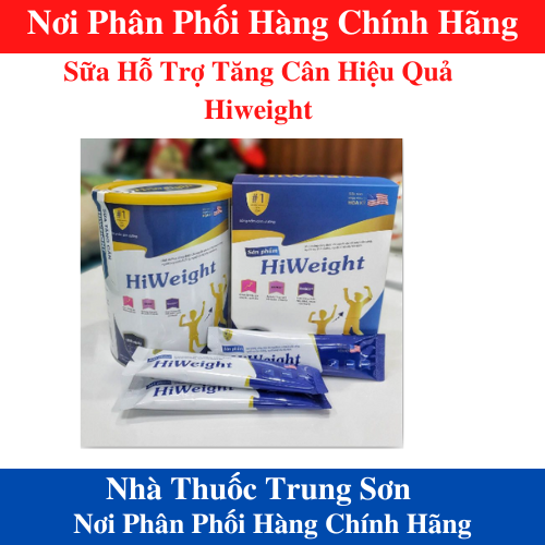[Hộp 650g] Sữa Non Hiweight Chính Hãng Hỗ Trợ Tăng Cân Hiệu Quả - Sữa Tăng Cân Số 1 Hoa Kỳ - Thích Hợp Cho Người Gầy Lâu Năm - Trung Sơn 1