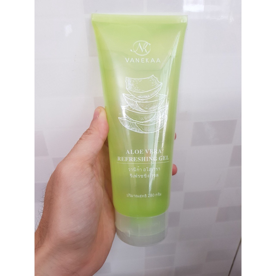 Tuýp gel nha đam Vanekaa nội địa thái dưỡng mát dịu da
