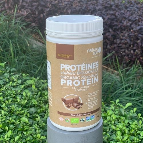 Bột protein thực vật hữu cơ nature zen cao cấp - vị chocolate