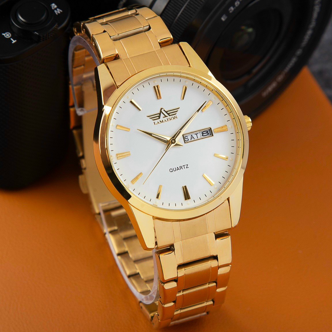 8PM - Đồng hồ nam Lamaison A110 dây thép 40mm sang trọng lịch lãm