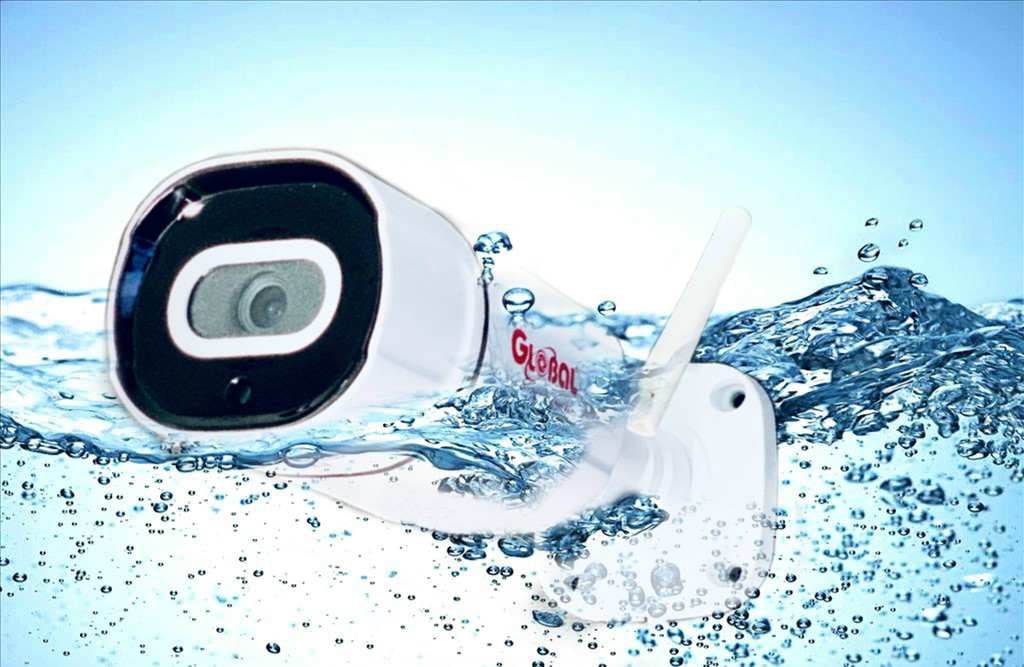 [HCM]Camera IP Wifi ngoài trời Global IOT-04 2.0MP chính hãng - Báo động - Đàm thoại