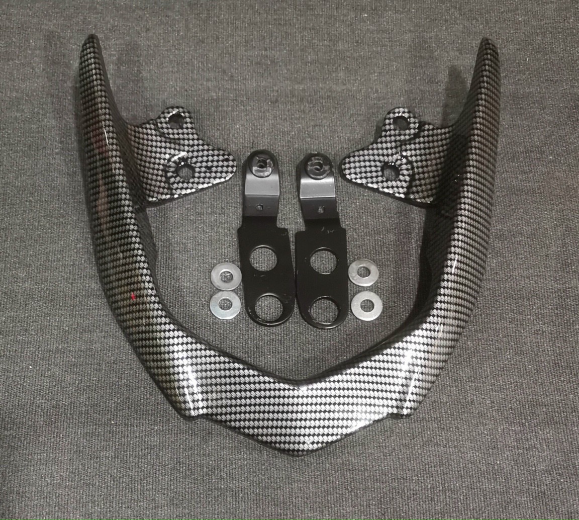 [thay thế mới] Cảng sau xe máy, baga đuôi xe WINNER thường, WINNER X NHÔM CNC sơn tĩnh điện mẫu mã độc đáo (màu ĐEN VÂN CARBON)