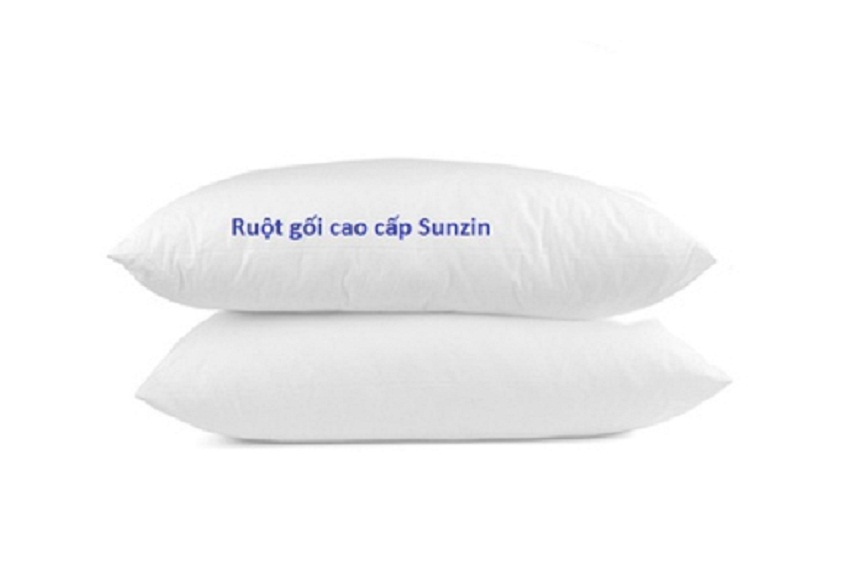 Bộ 2 Ruột Gối Ép Sunzin 45x65cm (Tặng kèm 2 Vỏ Gối)