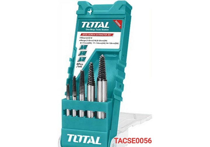 Bộ 5 mũi taro lấy ốc gãy total tacse0056
