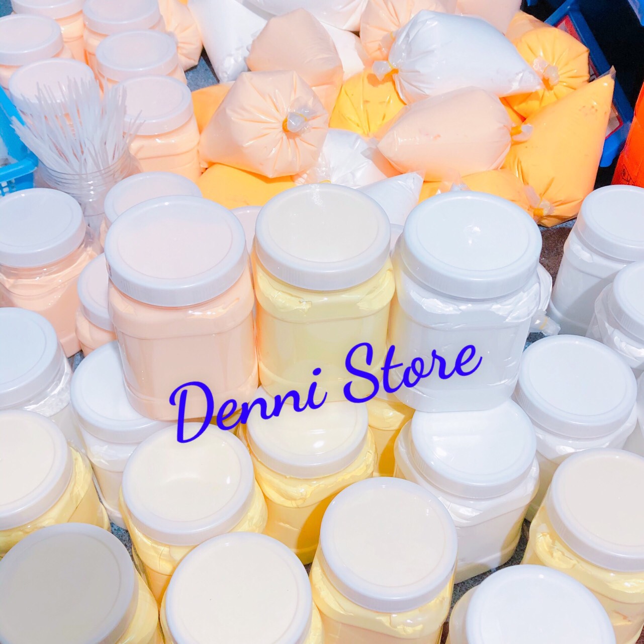 Lẻ hộp 1kg kem body nền sệt