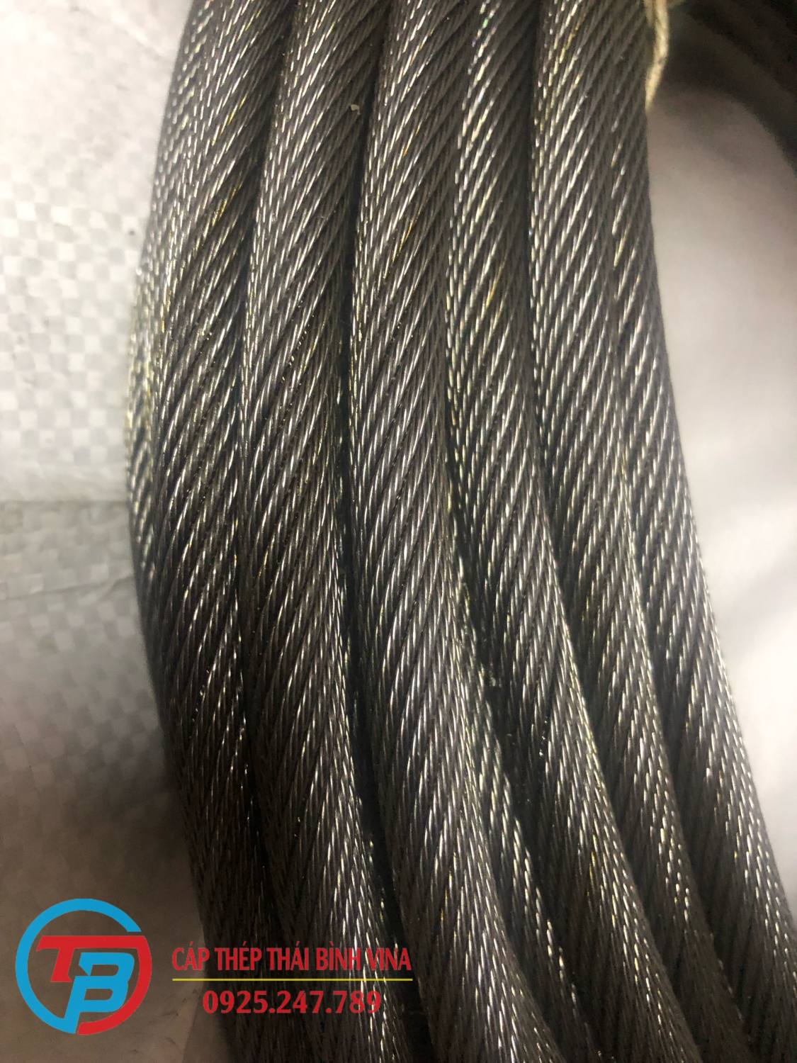 Cáp chống xoắn phi 6. cáp cẩu trục. cáp tự hành. dây cáp cẩu cáp thép giá sỉ