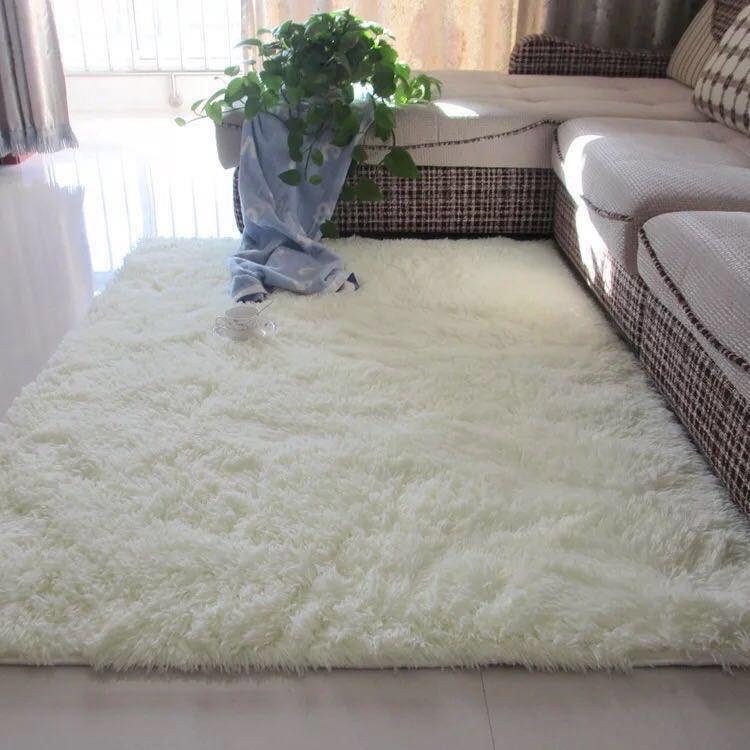 Thảm Trải Sàn Phòng Khách, Phòng Ngủ, Thảm Lông Trang Trí Chụp Hình 1m8x2m
