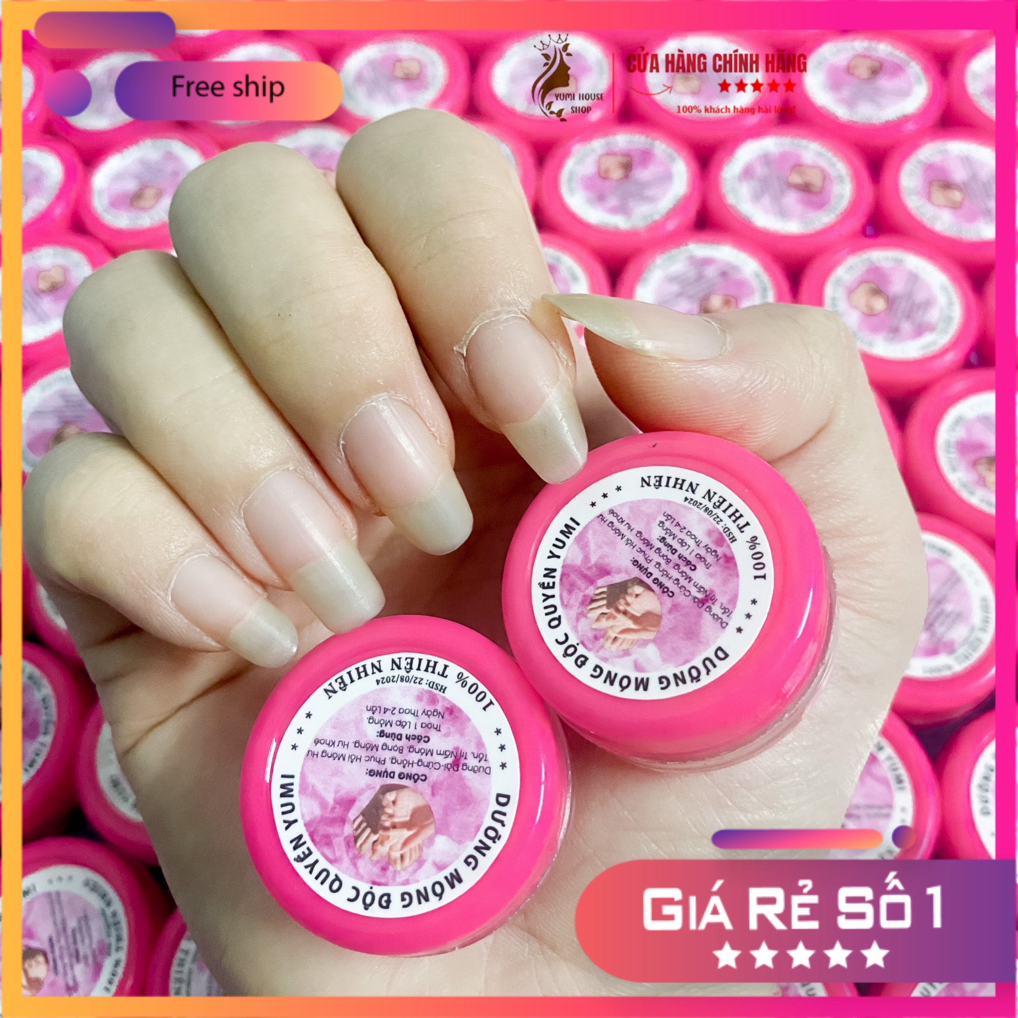 ComBo 2 hũ Dưỡng Móng Tay Độc Quyền , Dưỡng dài móng, giúp móng chắc khoẻ, bọng móng