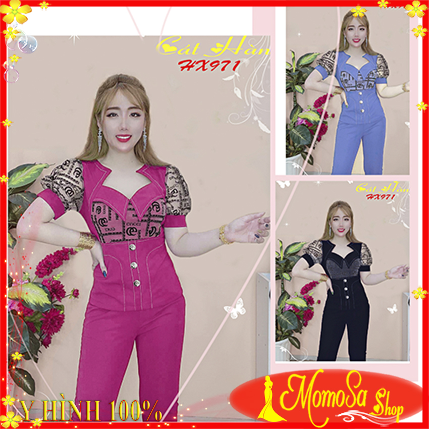 Đồ Bộ Nữ Thời Trang Thun Cát Hàn MOMOSA Shop