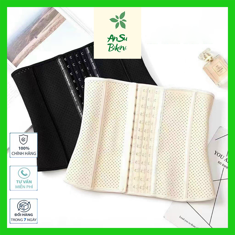 Đai siết eo, đai nịt bụng thông hơi giảm mỡ ,giảm eo Mã 803