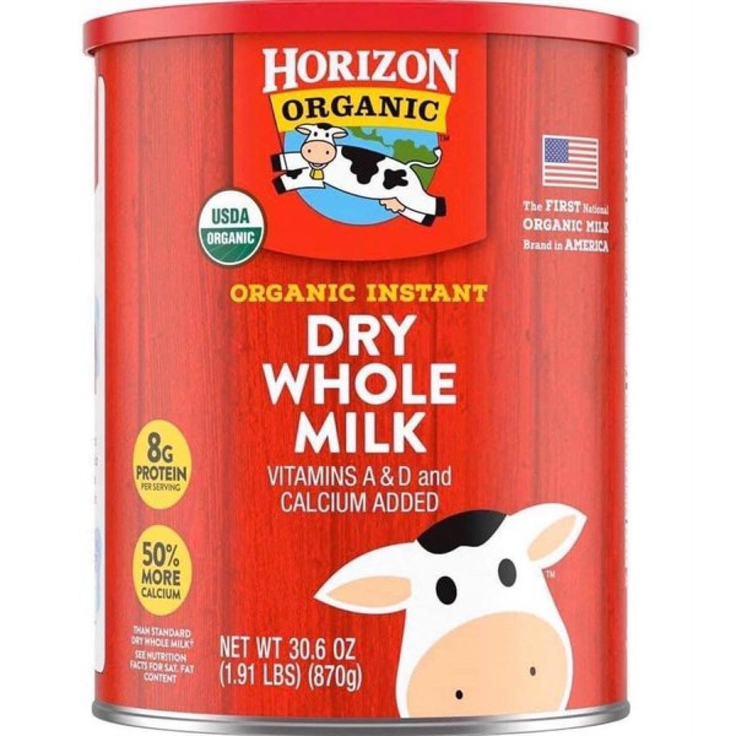 Sữa tươi dạng bột horizon organic 870g – mỹ