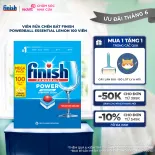Viên Rửa Chén Bát Finish Powerball Essential Lemon 100 Viên
