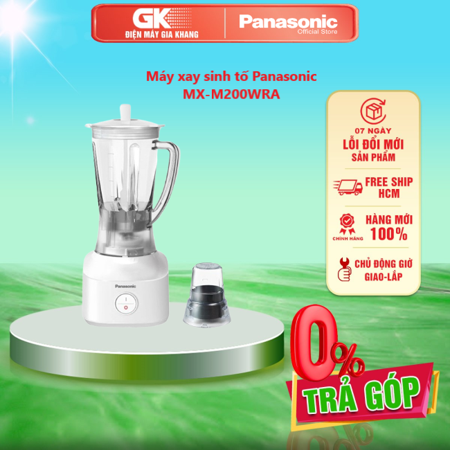 Máy xay sinh tố Panasonic MX-M200WRA - GIAO TOÀN QUỐC - FREESHIP HCM