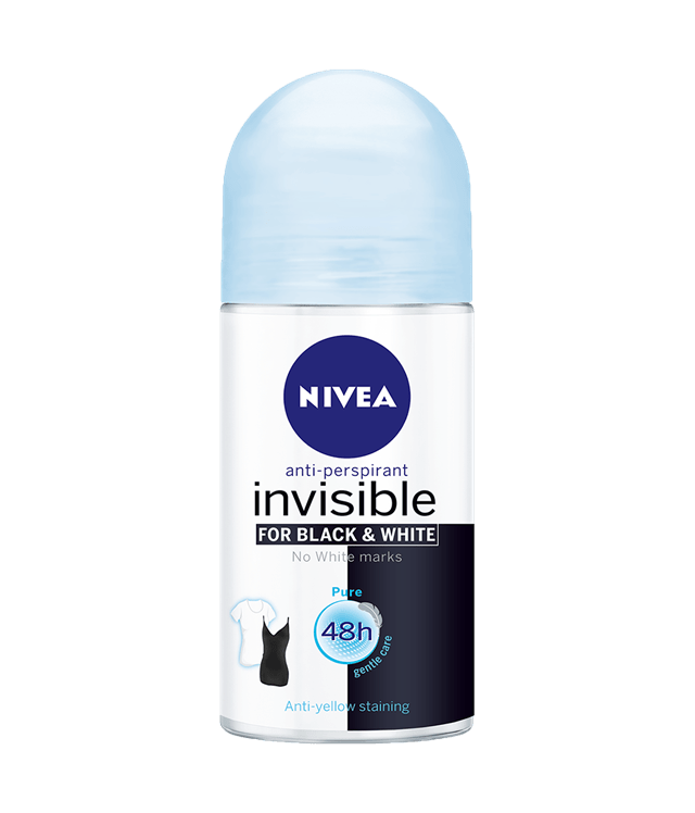 Lăn ngăn mùi nivea invisible for black & white 50ml