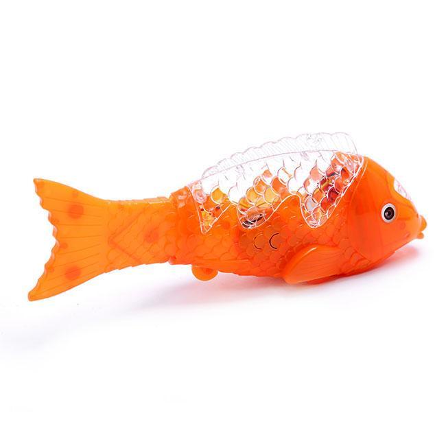 Đèn lồng cá chép - Lồng đèn chơi trung thu - Cá chép phát sáng có nhạc - Dài 23cm