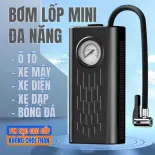 ( HN ) Bơm lốp mini di động dùng pin sạc cao cấp Viet Depot dùng cho Ô tô, Xe đạp, Xe máy, Xe điện, Bóng đá