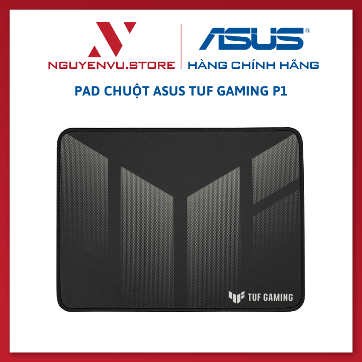 Bàn di chuột asus tuf p1 - lót chuột asus tuf gaming p1 360 x 260 mm - hàng chính hãng