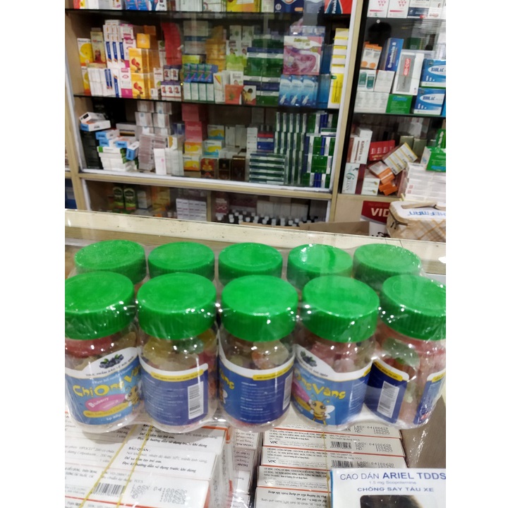 Combo 5 lọ Kẹo dẻo chị ong vàng- Kẹo bổ sung vitamin