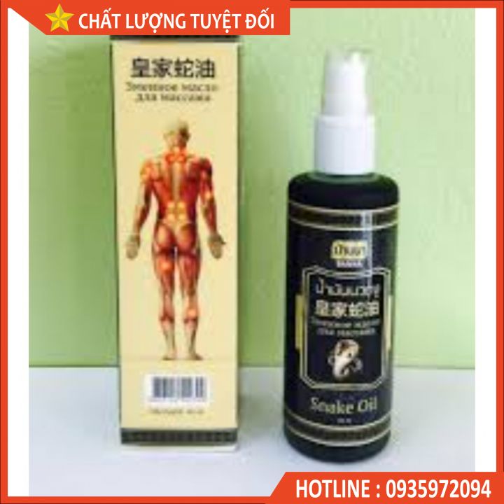 Dầu xịt rắn xoa bóp snake oil 85ml
