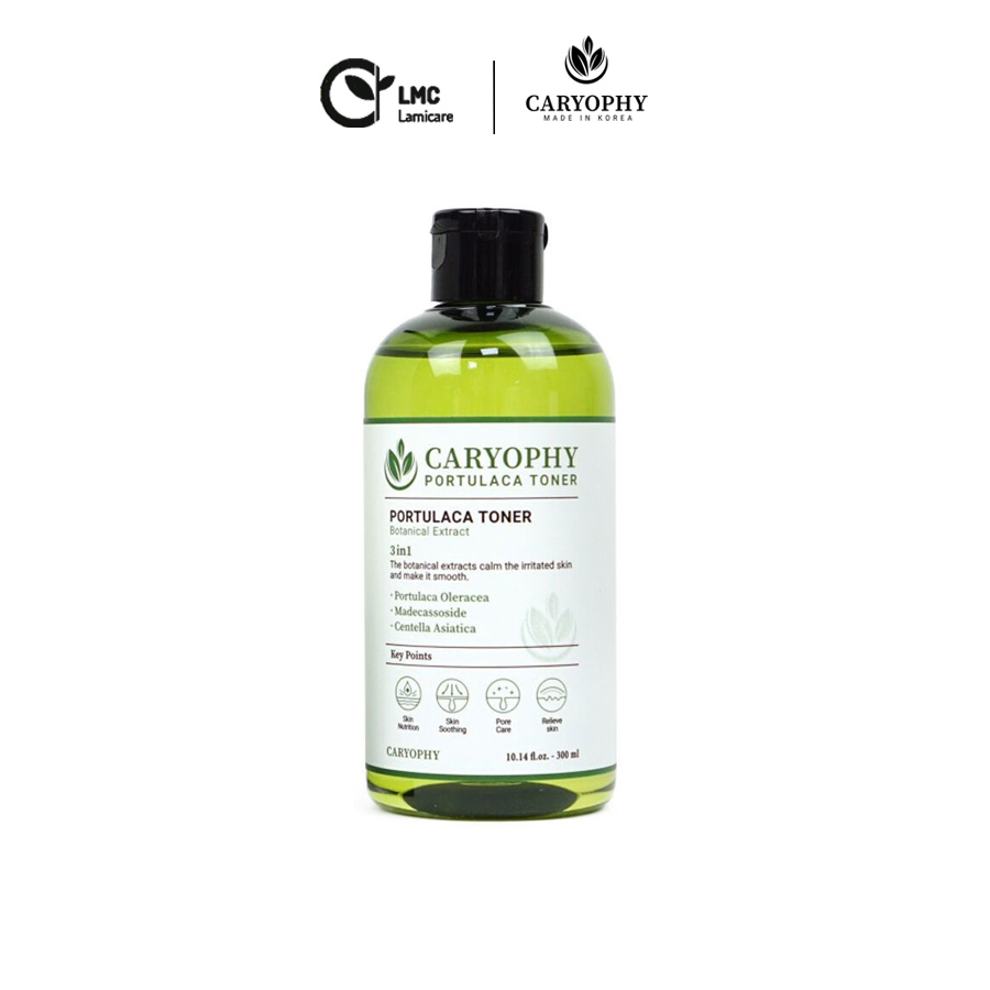 Nước Hoa Hồng Dưỡng Ẩm Toner Caryophy Portulaca Toner