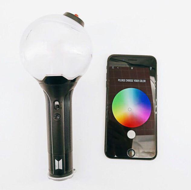 Lightstick bts army ver 3 có kết nối bluetooth
