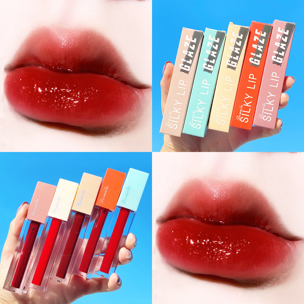 Son Kem Tint Lì LAMEILA Velvet Lips Glaze Làm Mịn Môi son kem lì