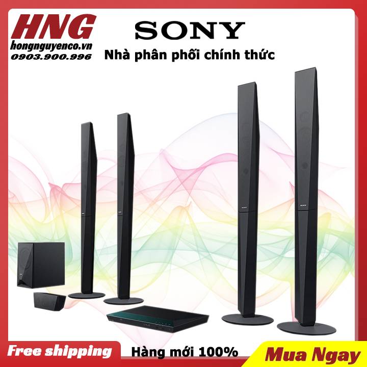 {Tặng voucher 50K}Dàn âm thanh Blu-ray Disc™ 5.1 kênh Sony BDV-E6100 - Hàng phân phối chính hãng - Bảo hành 1 năm