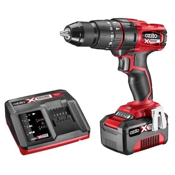 Bộ khoan pin 18v có búa hiệu ozito pxhdk-350 hàng mới 100% nhập khẩu australia