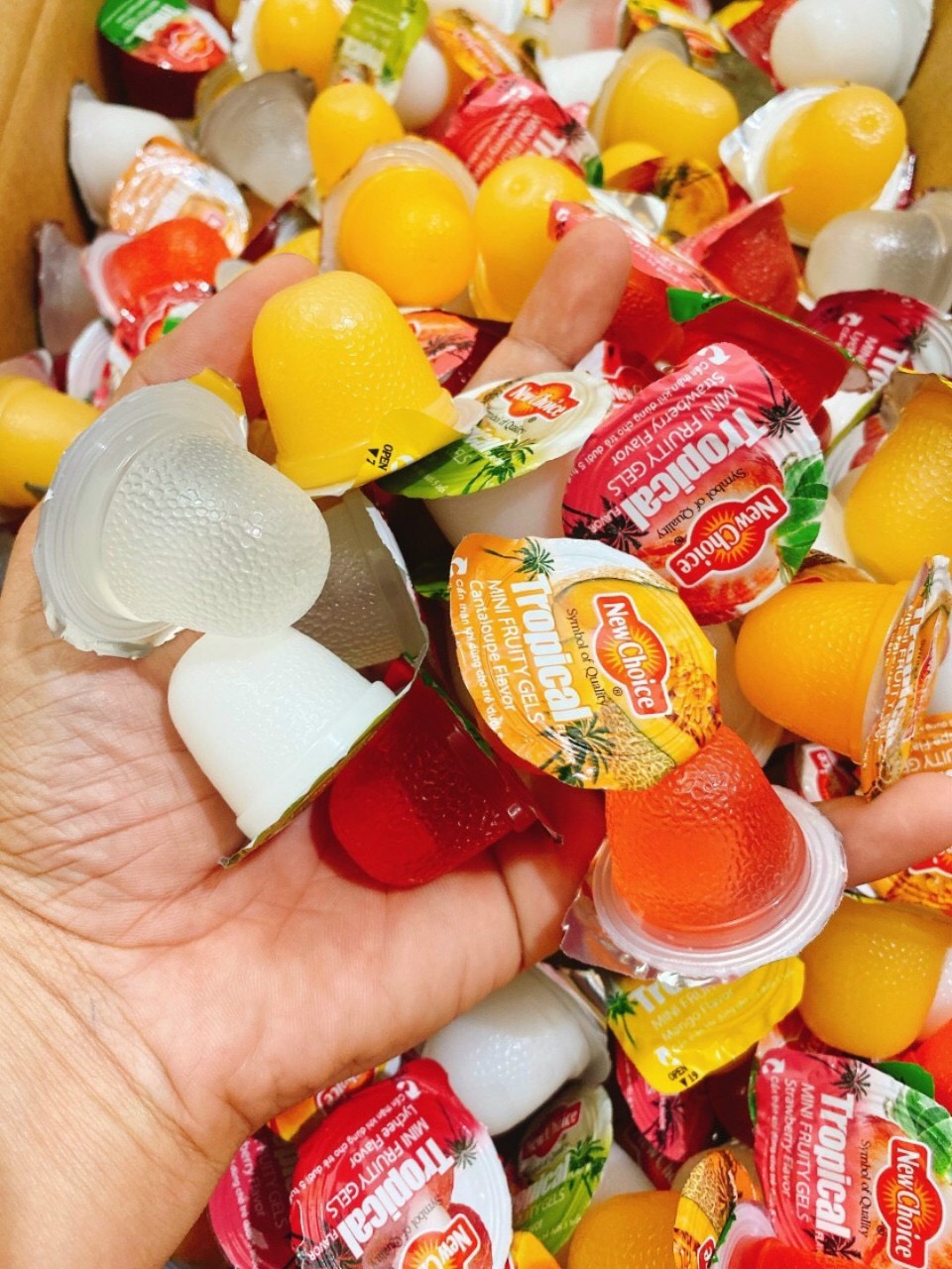 Thạch rau câu hương trái cây 🍓 🍊 🍇