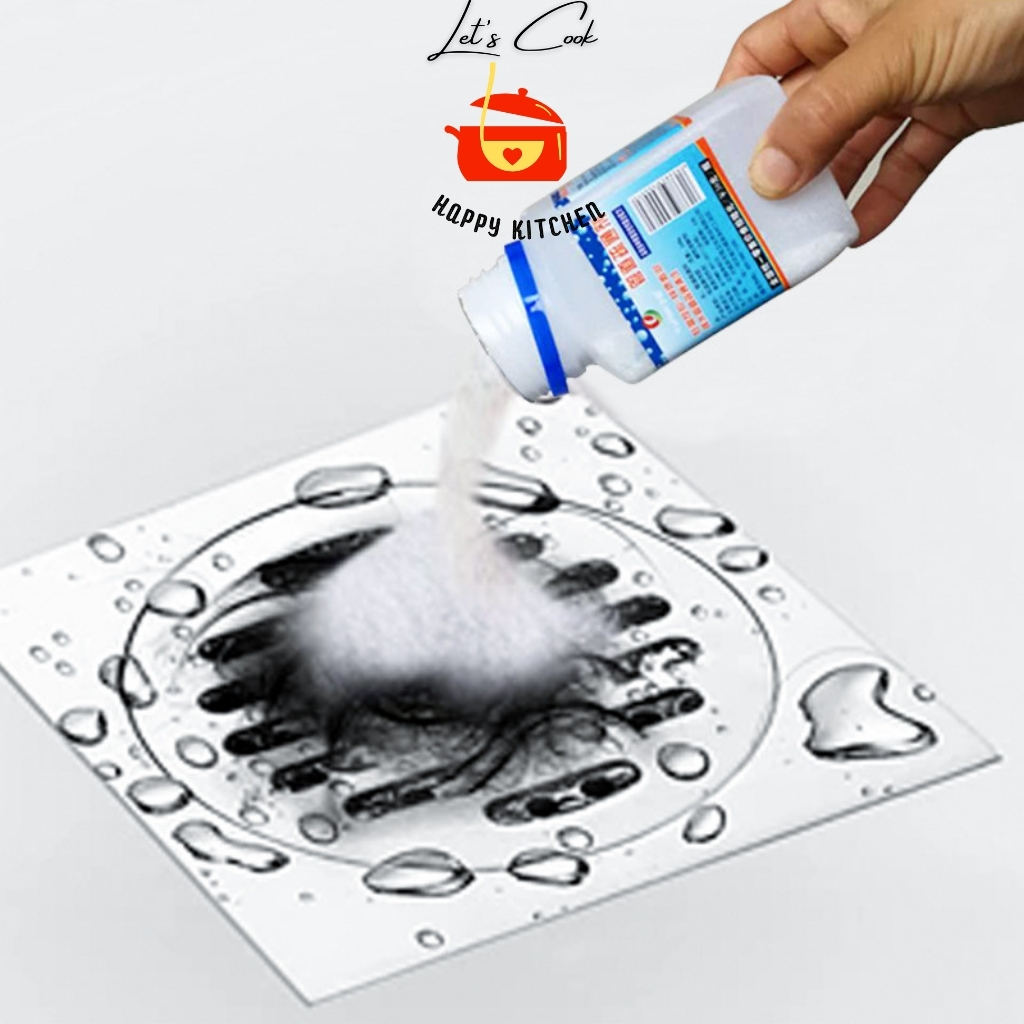 Bột thông cống Yuhao lọ bột thông cống cực mạnh bằng sinh học thông tắc cống trong 10 phút