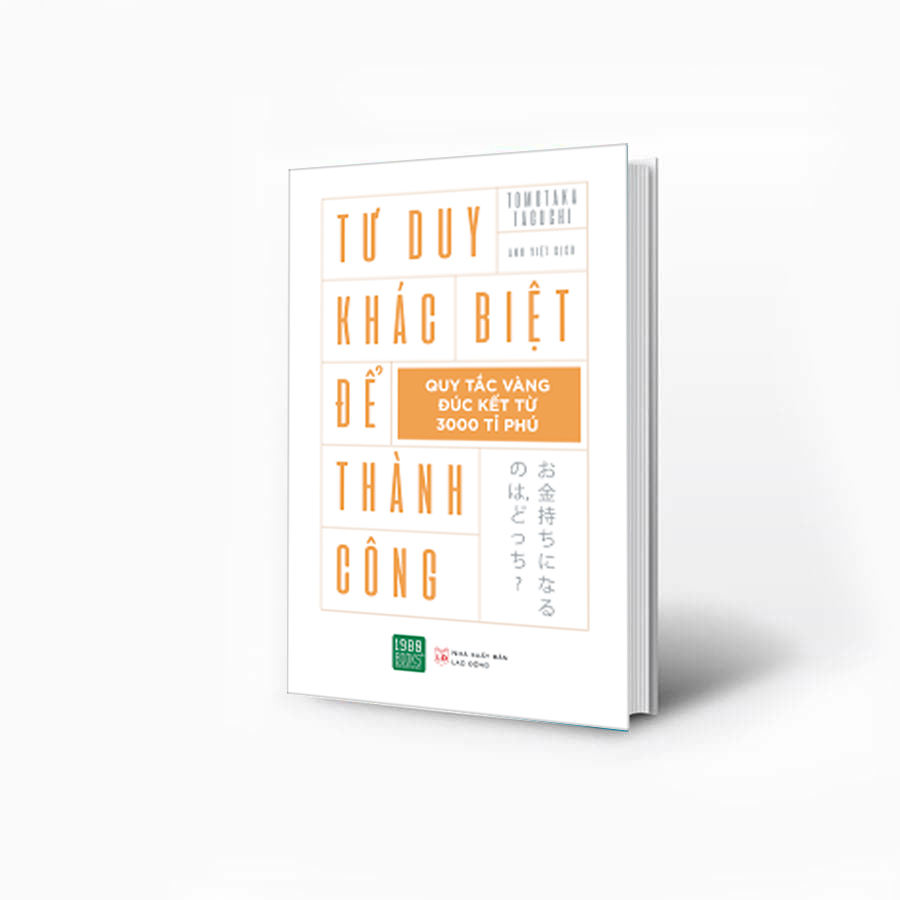 Sách - Tư duy khác biệt để thành công, quy tắc vàng đúc kết từ 3000 tỷ phú - Tặng kèm Bookmark