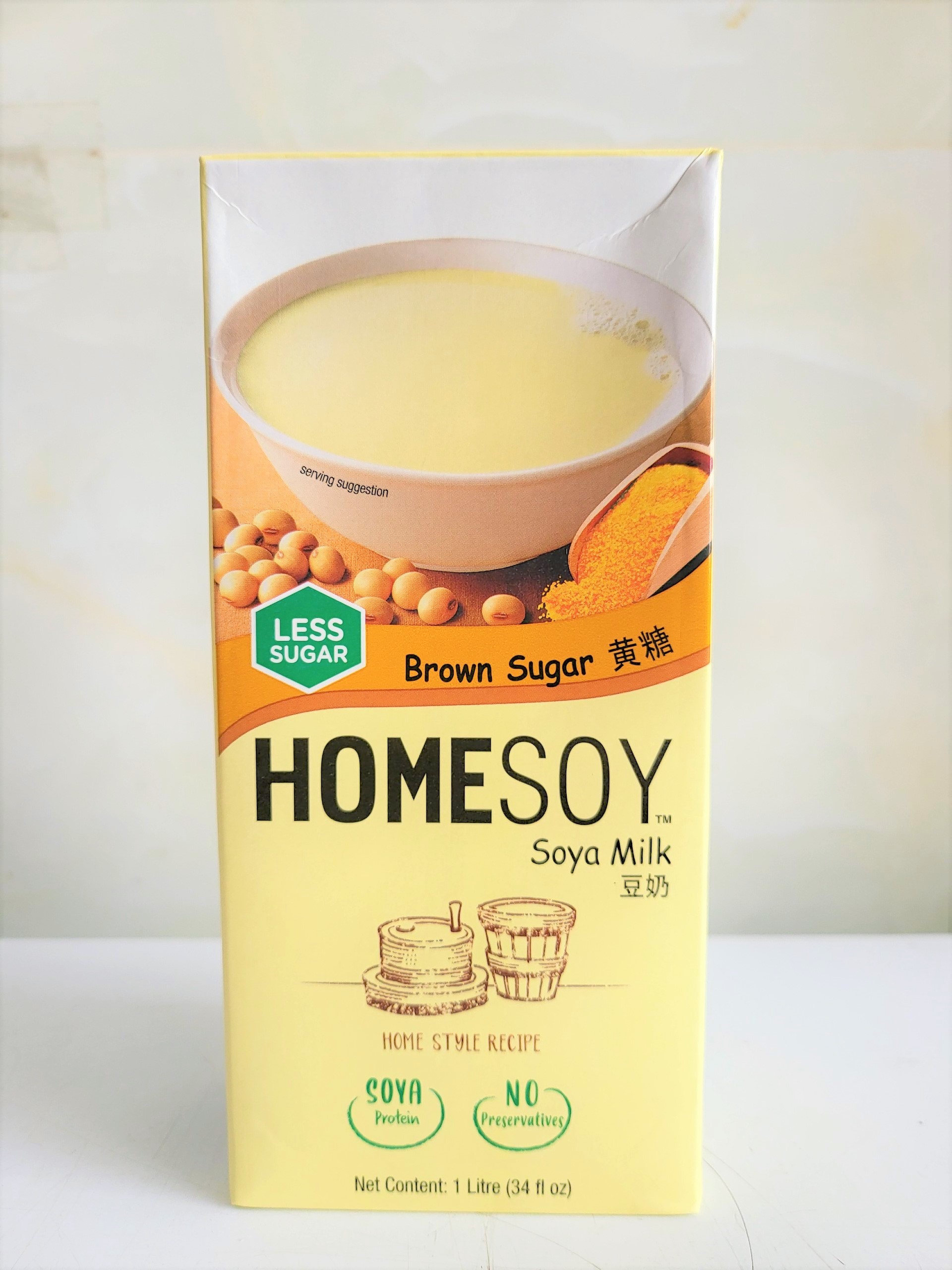 Sữa đậu nành đường nâu homesoy soya milk