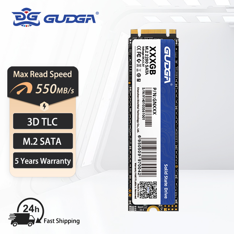GUDGA M.2 NGFF SATA ssd m2 ssd 1tb 2tb 256GB 512GB ssd sata Internal Hard Drives Disk Solid States HDD For Desktop PC Laptop