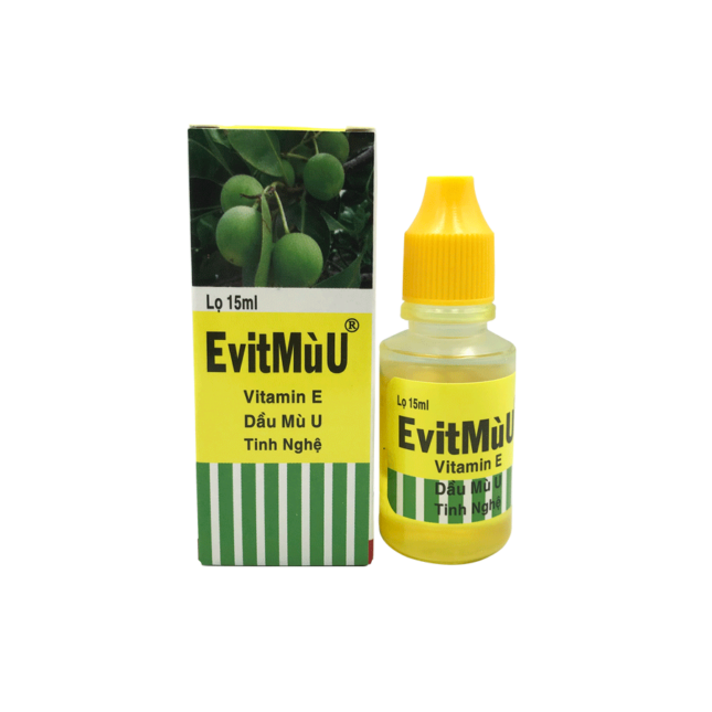 Dầu evit mù u lọ 15ml