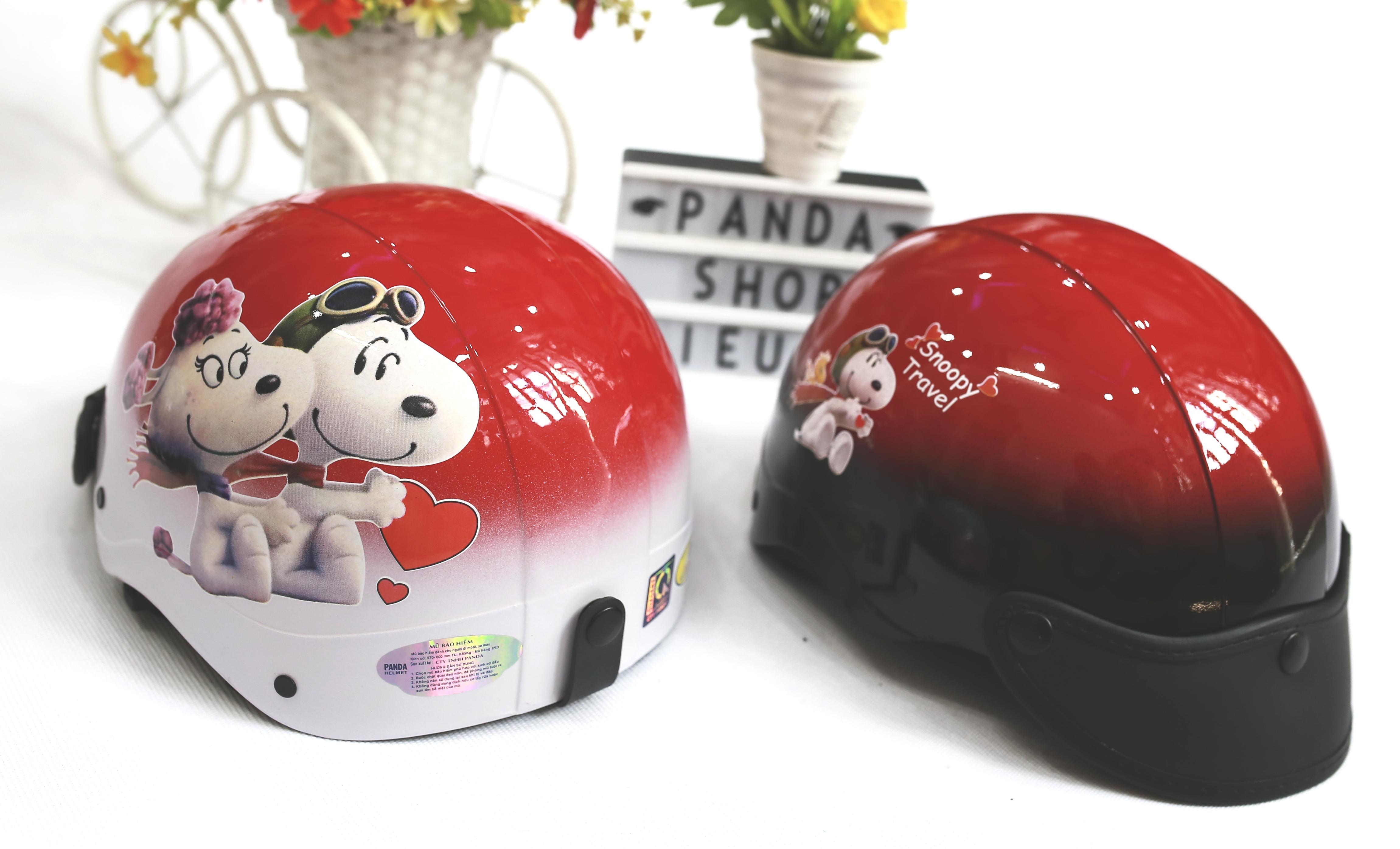 [HCM]Mũ bảo hiểm Snoopy dog xịn sò