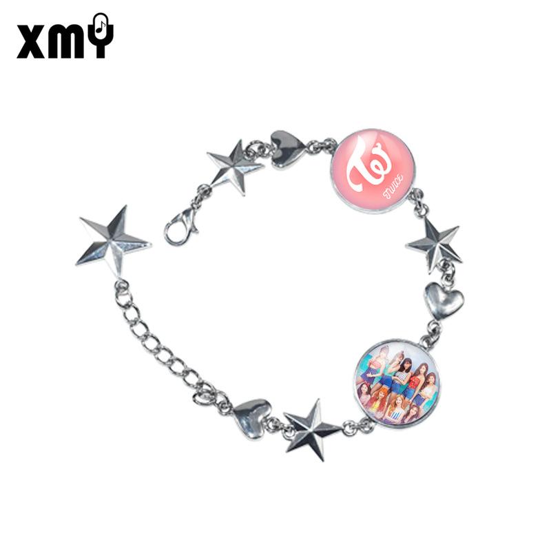 Vòng tay in hình nhóm nhạc Kpop BTS, BLACKPINK ,EXO ,MOMOLAND, WANNA ONE ,TWICE