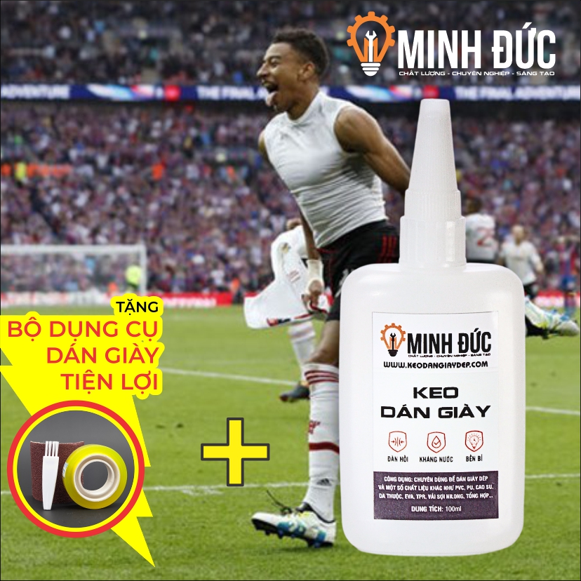 [CÓ QUÀ TẶNG] Keo dán giày đá bóng Minh Đức 100ml - QUÀ TẶNG DỤNG CỤ ĐẦY ĐỦ - Shop Minh Đức
