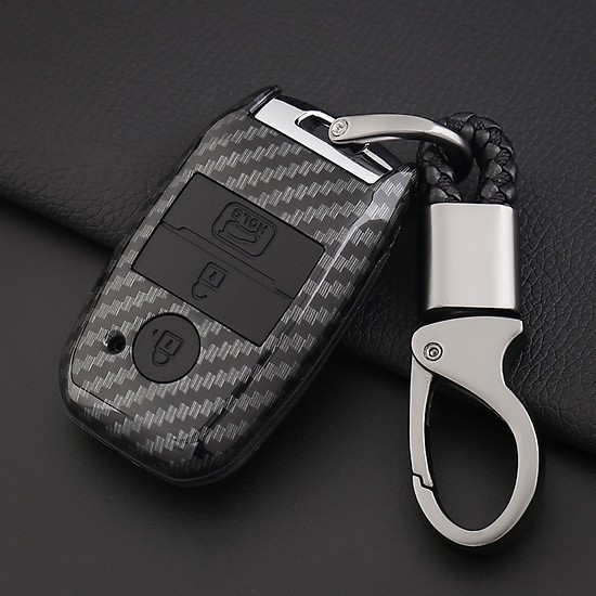 Ốp Chìa Khóa Xe Kia Seltos 2020 2021 2022 2023 + kèm móc khóa MCB