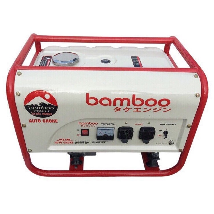 Máy phát điện chạy xăng 3kw bamboo 3800c