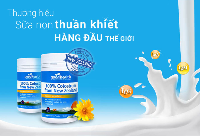 Sữa non nguyên chất Newzeland Goodhealth