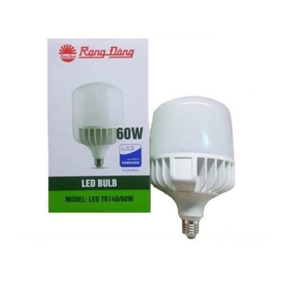 Bóng LED Bulb TR140NĐ/60W E27 6500K/3000K SS [nhôm đúc]