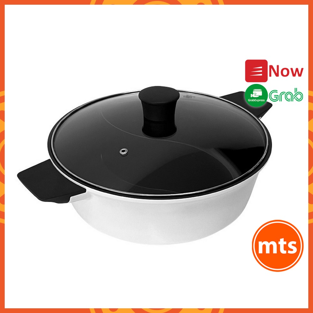 Nồi lẩu 2 ngăn dùng cho bếp từ Xiaomi Mijia Zhiwuzhu ZGYY001ACM tiện lợi chính hãng cao cấp - Minh Tín Shop