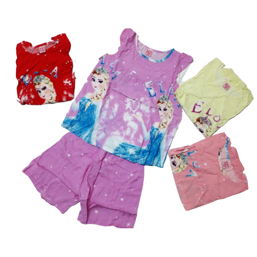 Combo 3 bộ quần áo bé gái Cánh Tiên vải Tole siêu mềm mịn thoáng mát đủ size từ 1 đến 9 cho bé gái từ 5 đến 28kg hàng Việt Nam chất lượng cao Bộ quần áo bé gái Màu ngẫu nhiên