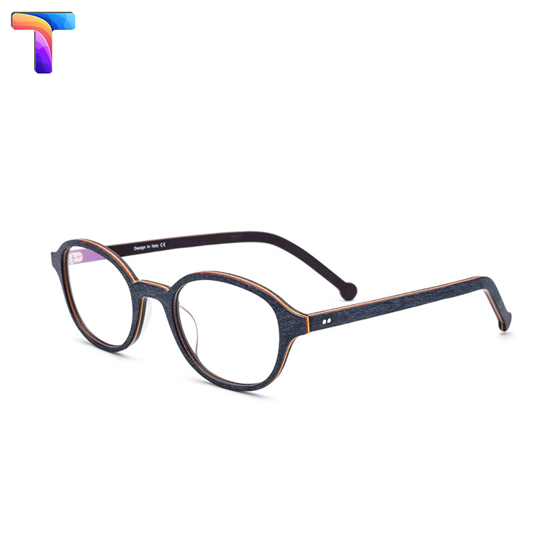 [ Sale xả lỗ ]Kính vân gỗ Acetate 19102