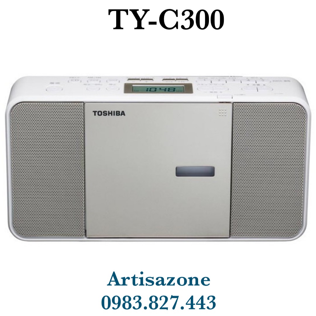 Đài Radio Cassette, CD, SD, USB 4GB Toshiba TY-CDX9 (N) - Hàng sản 