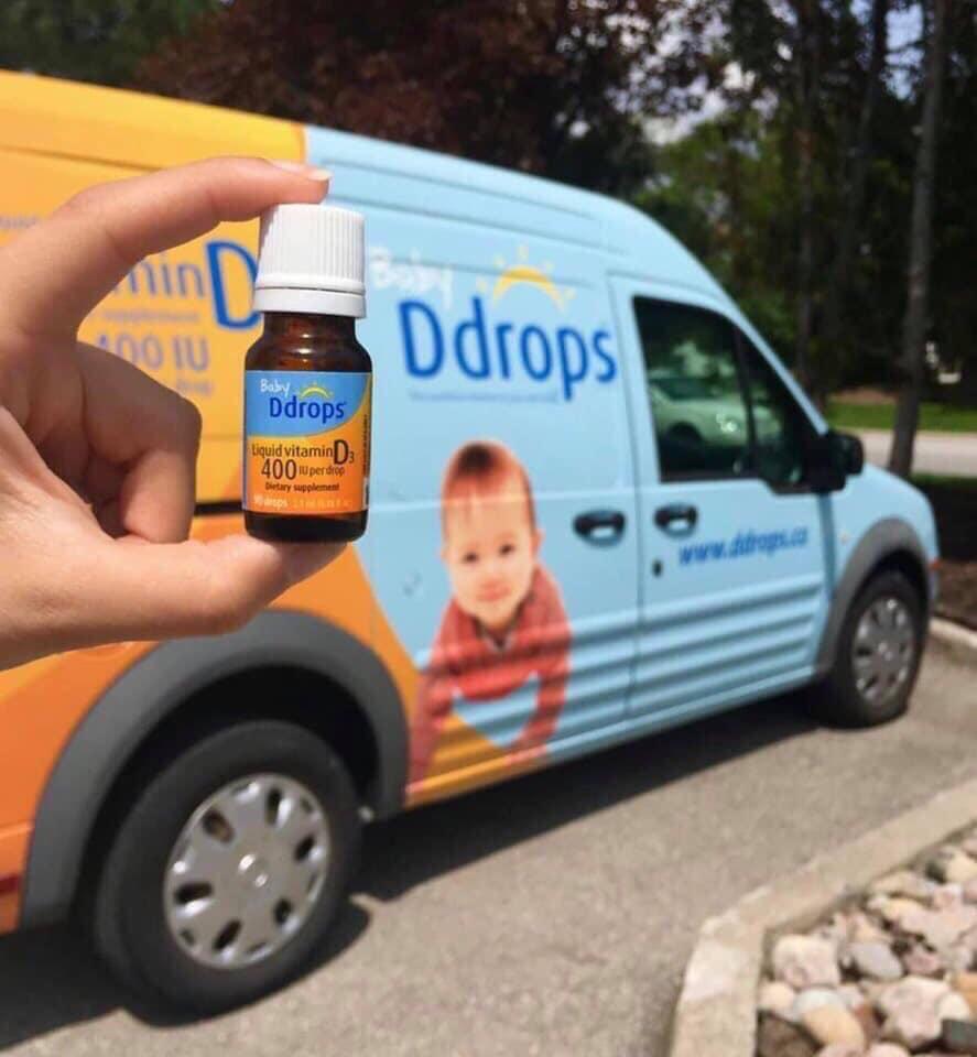 Baby ddrops vitamin d3 400 iu 90 giọt của mỹ
