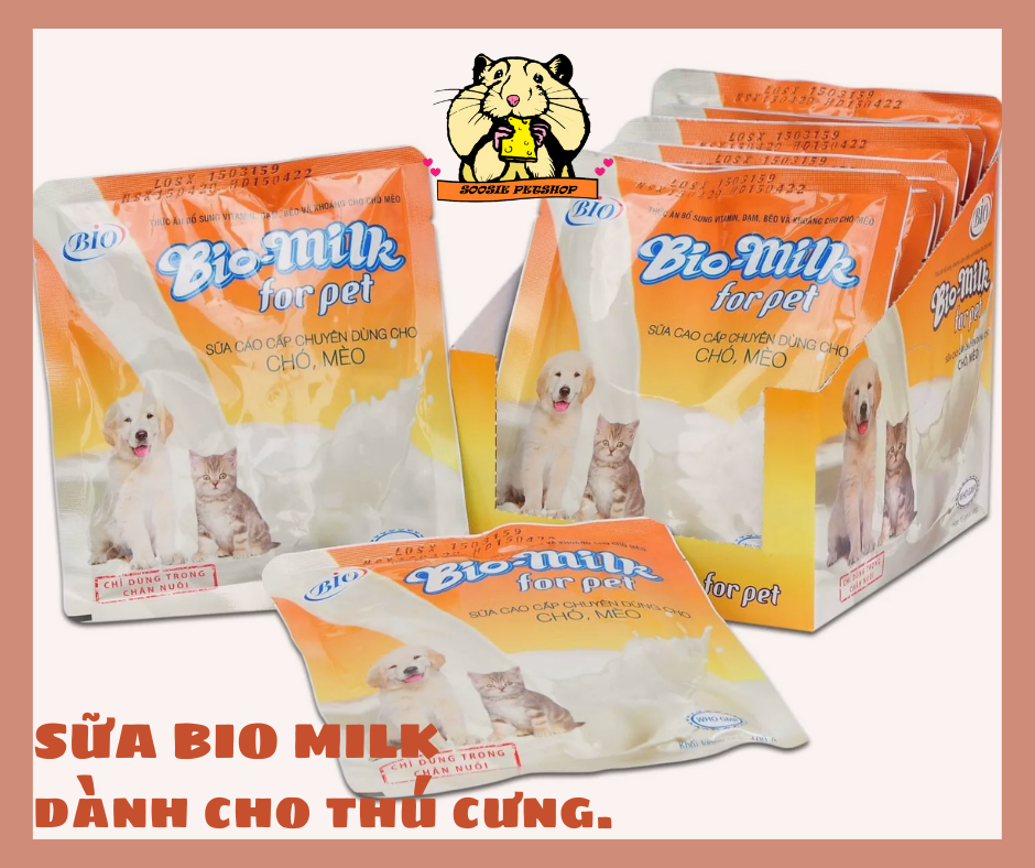 Sữa Bio milk dành riêng cho chó mèo